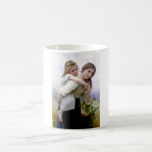 Schwestern, Bouguereau Kaffeetasse