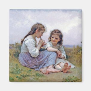 Schwestern, Bouguereau Magnet