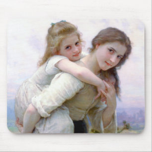 Schwestern, Bouguereau Mousepad
