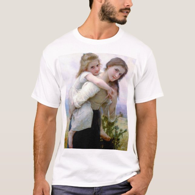 Schwestern, Bouguereau T-Shirt (Vorderseite)