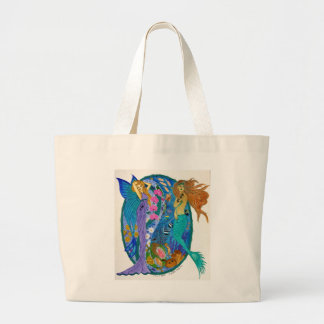 Schwestern der Reich-Taschen-Tasche Jumbo Stoffbeutel