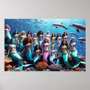 Schwestern der Tiefsee - Eine Meerjungfrauengeschi Poster