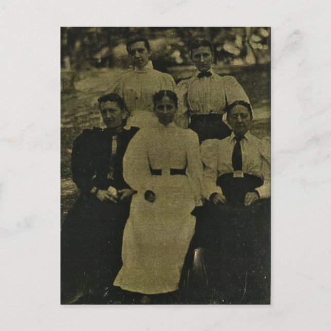 Schwestern durch dick & dünn postkarte (Vorderseite)