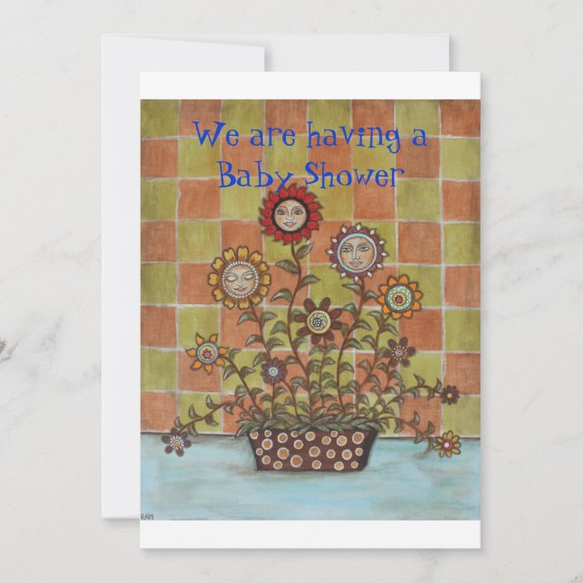 Schwestern Einladung (Vorderseite)