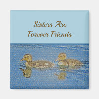 Schwestern Forever Friends Ducklings Mosaik Geschw