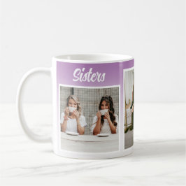 Schwestern Foto Collage. Die beste Art der Therapi Kaffeetasse