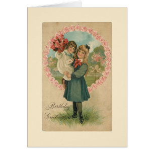 Schwestern Geburtstag Vintage Inspiriert 1910er Ja