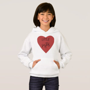 Schwestern-Hoodie mit Herz für Mädchen - Cozy New Hoodie
