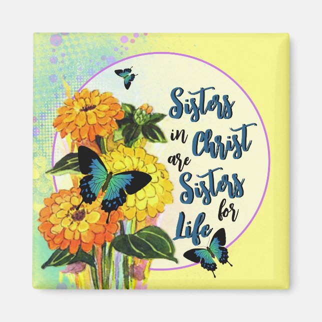 Schwestern in Christus Magnet (Vorne)