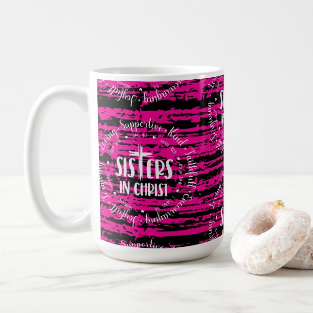 Schwestern Kaffeetasse (Mit Donut)
