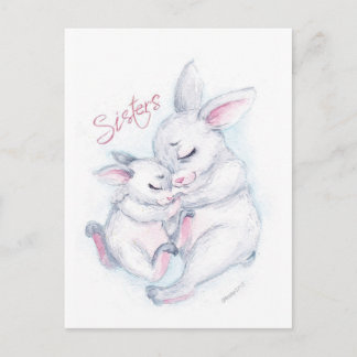 Schwestern Postkarte