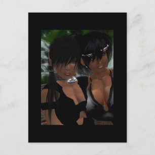 Schwestern Postkarte