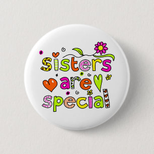 Schwestern sind speziell button