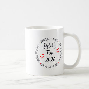 Schwestern-Trip 2026 Frauen-Wochenend-Kreuzfahrt-U Kaffeetasse