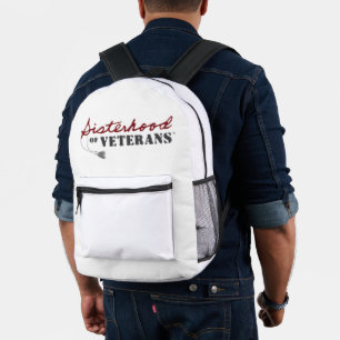 Schwestern von Veteranen Militär Stolz Design Bedruckter Rucksack