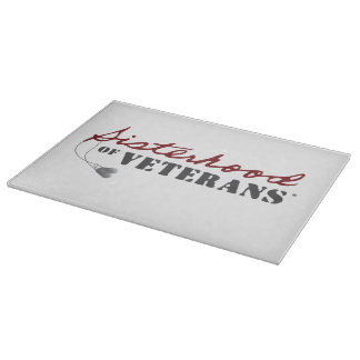 Schwestern von Veteranen Militär Stolz Design Schneidebrett