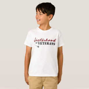 Schwestern von Veteranen Militär Stolz Design T-Shirt