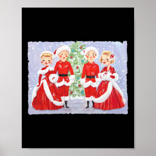 Schwestern Weiße Weihnachten Film 1954 Urlaub Xmas Poster