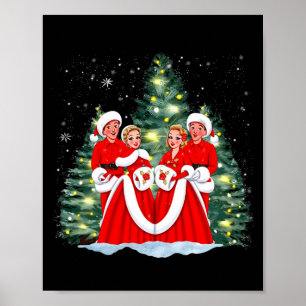 Schwestern Weiße Weihnachten Film 1954 Xmas Schnee Poster