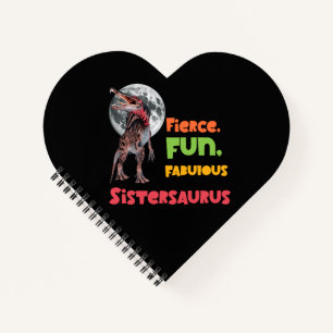 Schwesternsaurus Matching Schwestern Dino Squad De Notizbuch
