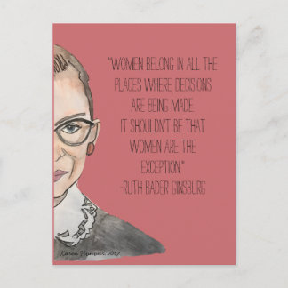 Schwesternschaft - Ruth Postkarte