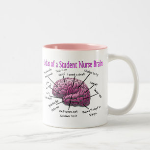Schwesternschülerin-Geschenke Zweifarbige Tasse