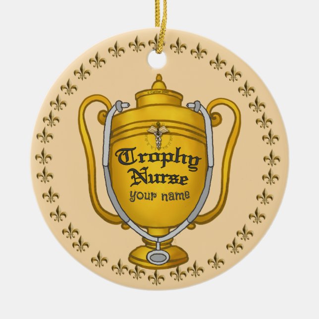 Schwesternschwester Keramik Ornament (Vorne)