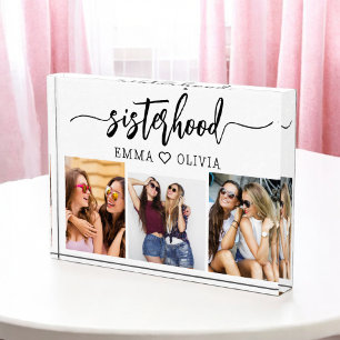 Schwesternschwestern 3 Foto Collage Keepake Gesche