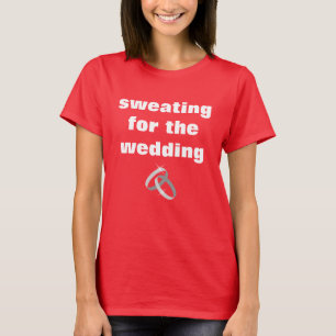 SCHWETTEN FÜR DIE WEDING-Fitness in Shirt für Brau