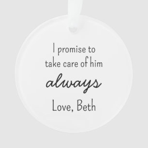 Schwiegereltern-Personalisierungsschmuck - Persona Ornament