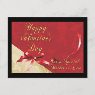 Schwiegerliche Valentinpostkarte Feiertagspostkarte