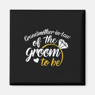 Schwiegermutter der Groom-to-be-Groß-Hochzeit Magnet