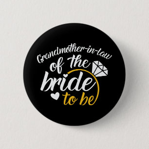 Schwiegermutter der Großen Hochzeit Button