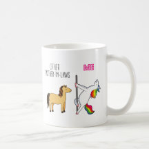 Schwiegermutter-Hochzeitsgeschenk-Einhorn-Tagesget