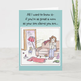 Schwiegermutter Karte