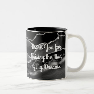 Schwiegermutter-Tasse: Elegante Dankbarkeit Zweifarbige Tasse