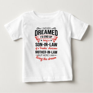 Schwiegersohn der phantastischen Schwiegermutter e Baby T-shirt