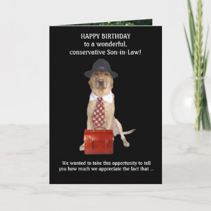 Schwiegersohn/Schwager Karte