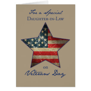 Schwiegertochter, glücklicher Veteranentag, alter 