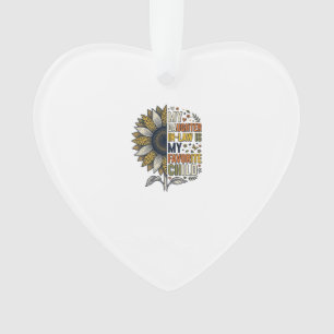Schwiegertochter Lieblingskind Sonnenblume Vintage Ornament