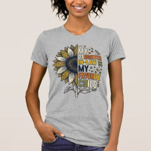 Schwiegertochter Lieblingskind Sonnenblume Vintage T-Shirt