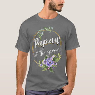 Schwiegervater des Bräutigams Hochzeits-Junggesell T-Shirt