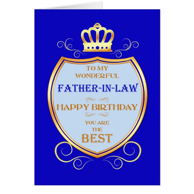 Schwiegervater Geburtstag mit Schild (Vorne)