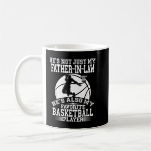 Schwiegervater ist mein Lieblings-Basketball-Spiel Kaffeetasse