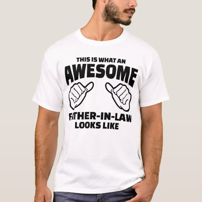 Schwiegervater - Phantastischer Schwiegervater T-Shirt (Vorderseite)