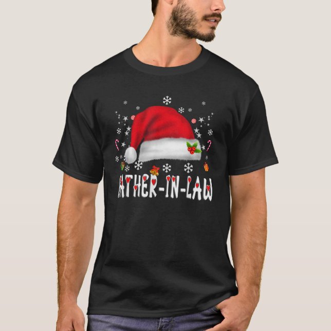 Schwiegervater Weihnachtsfamilie, die Weihnachten  T-Shirt (Vorderseite)