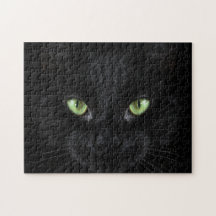 Schwierig All Black Cat 252 Piece Jigsaw Puzzle
