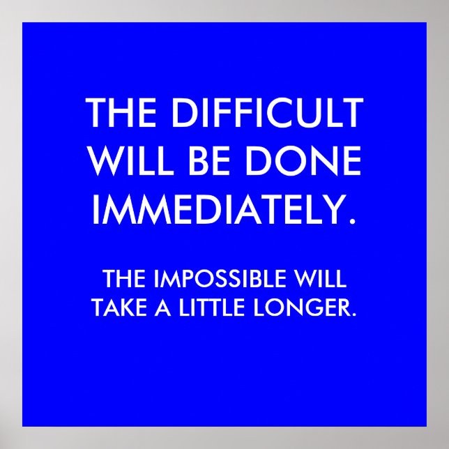 SCHWIERIG POSTER (Vorne)