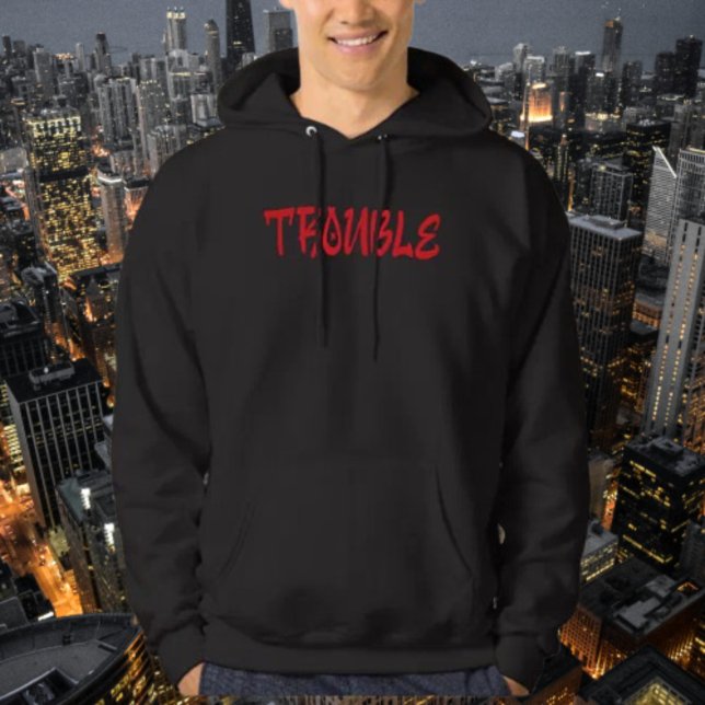 SCHWIERIG | Red Graffiti Hoodie (Von Creator hochgeladen)