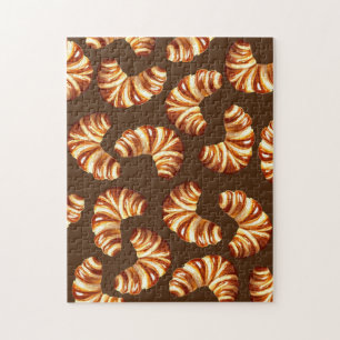 schwierige Croissants Puzzle